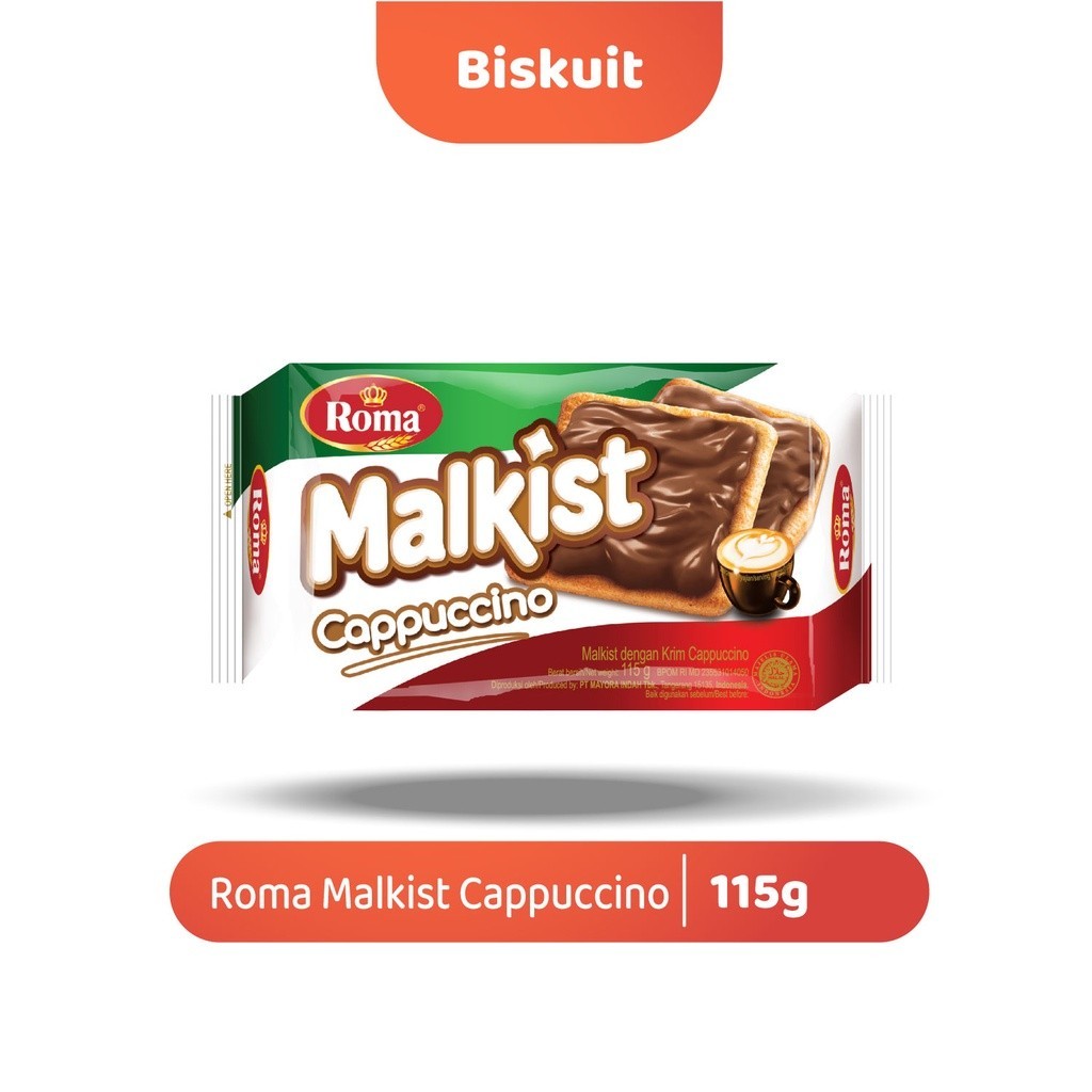 

Roma Malkist Cappuccino 115 Gr