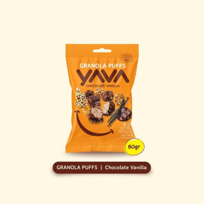 

YAVA Granola Puffs Chocolate Vanilla 50gr