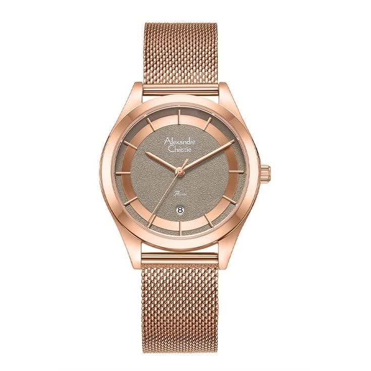 Jam Tangan Wanita Alexandre Christie AC 2B43 LDBRGBO - Garansi 1 Thn