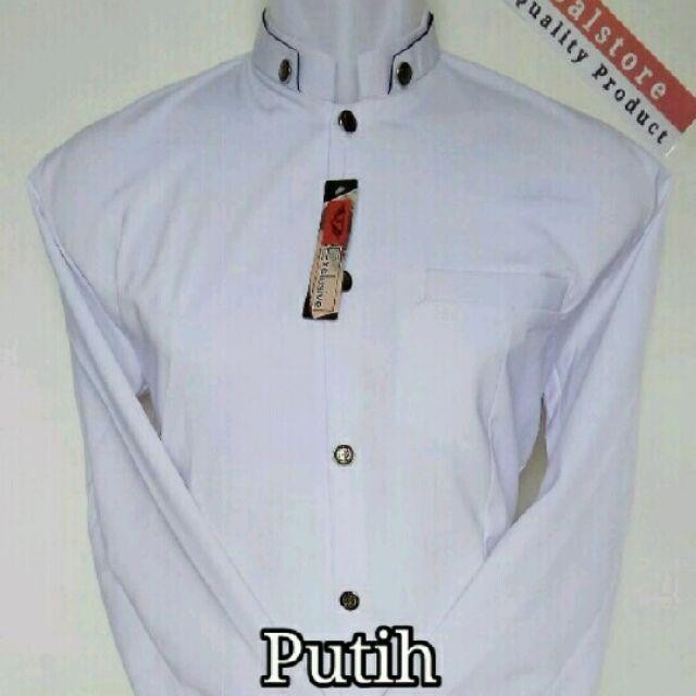 Jasko Polos  Jas Koko Pakaian Muslim Pria Bahan Hightwis Milenium Tebal Halus