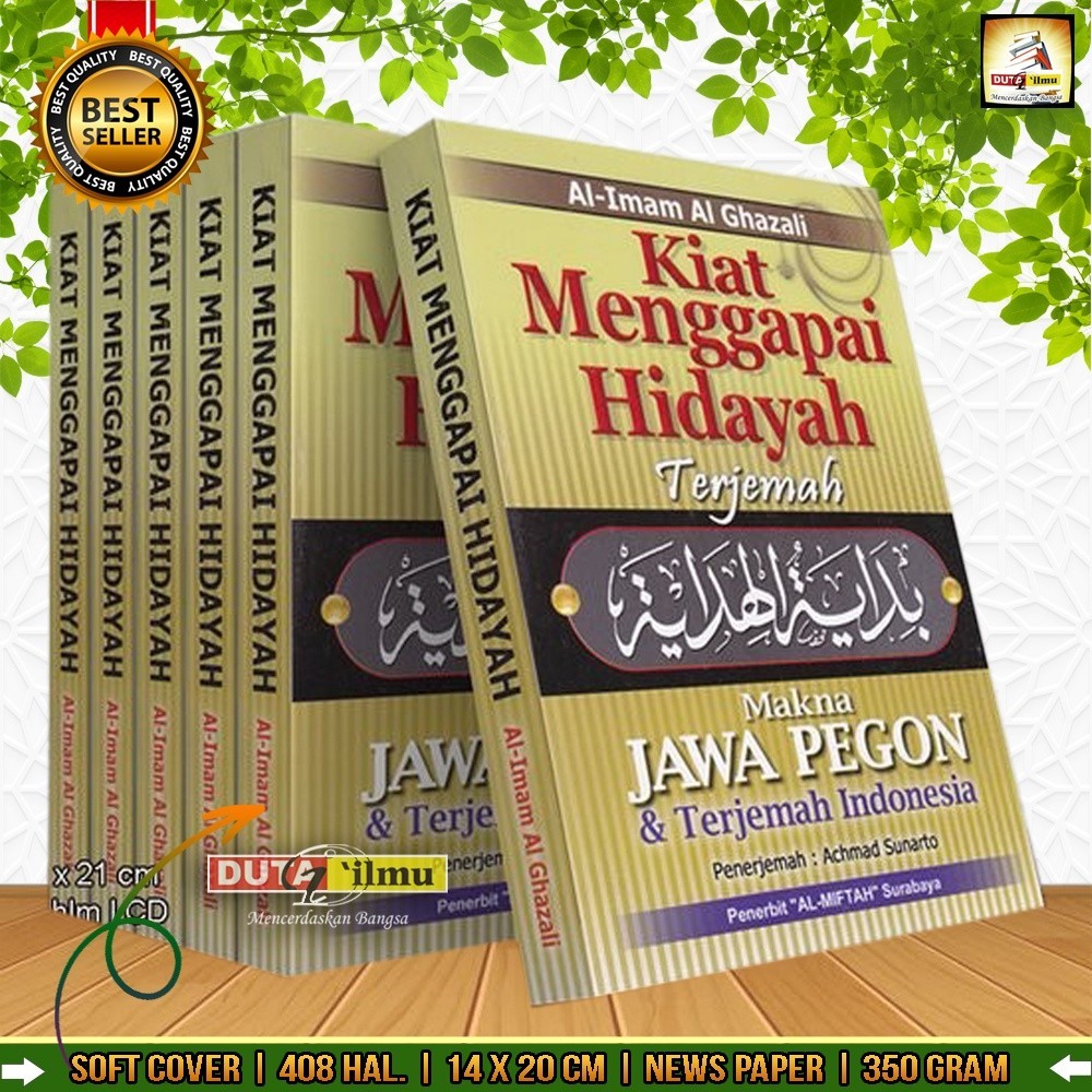 TERJEMAH KITAB KUNING ORIGINAL Terjemah Kitab Bidayatul Hidayah Makna Gandul Pegon & Indonesia