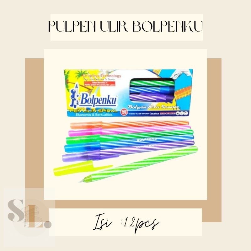 

PULPEN BOLPENKU SPIRAL / PULPEN LILIN BOLPENKU