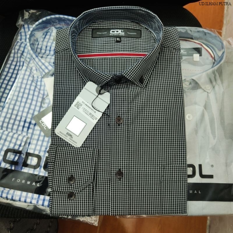 Kemeja Pria Baju Cowok CDL Cardinal Original - IAKAI00187J
