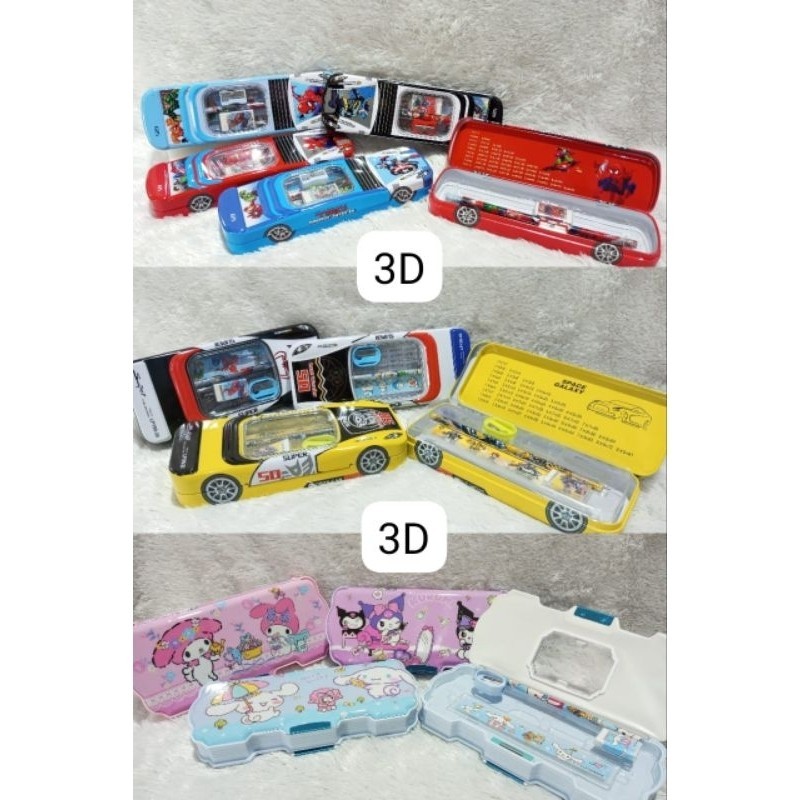 

KOTAK PENSIL IMPORT 1SET + KALKULATOR MOTIF | RESLETING | MOBIL VIRAL KARAKTER//1 PCS