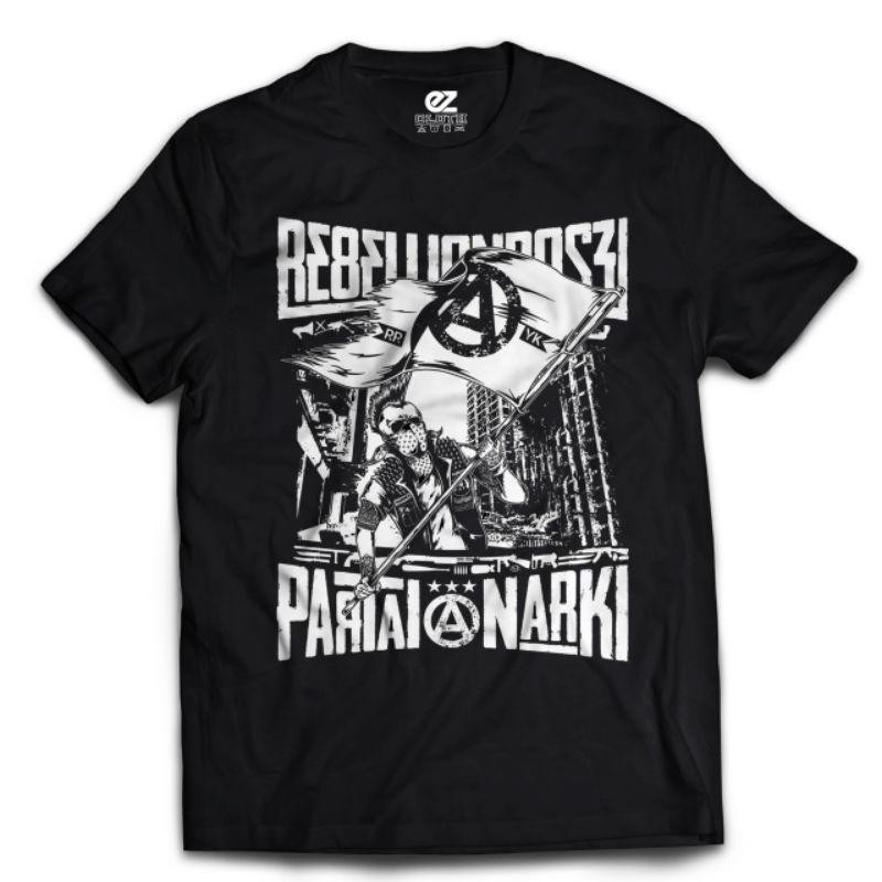 Kaos Band Rock REBELLION ROSE vol 1/ Partai Anarki