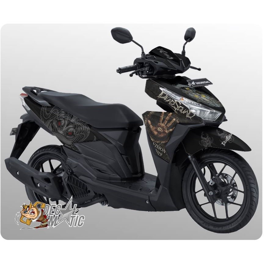 Decal Vario 150 Full Body Stiker Full body Vario 125 150 Old / New Tahun 2015-2022 Dead Squad