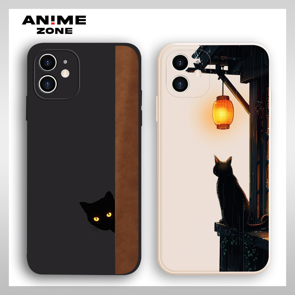 Softcase Realme C53 C11 C15 C35 C20 AZ558 Lampu Kucing Premium Silicone Case HP Bergambar Anime