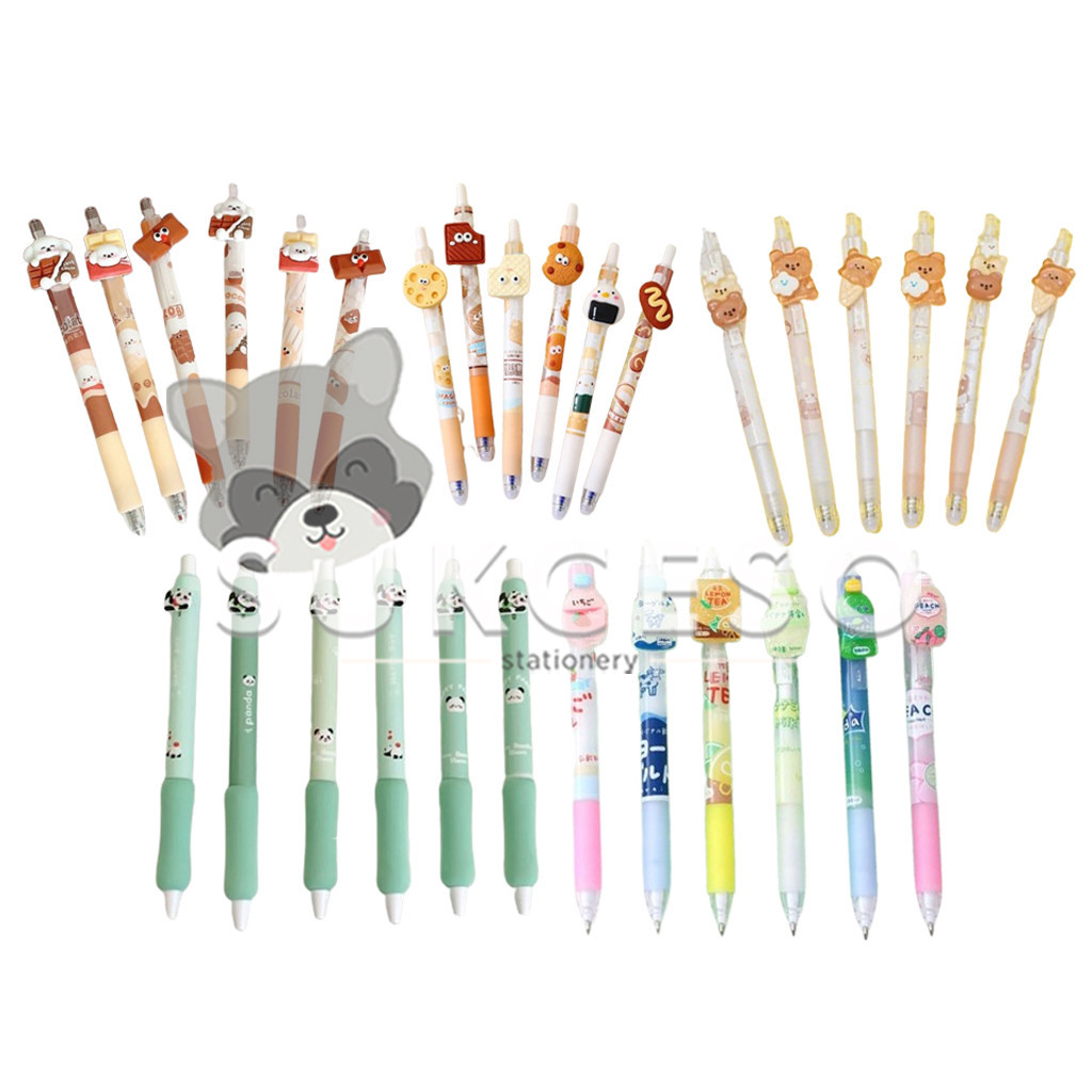 

PNM Erasable Blue Ink Gel Retractable Pen Pulpen Cetek Pena BIRU Dapat Dihapus