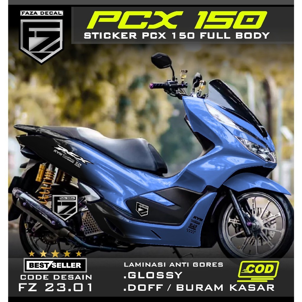 (COD)Decal stiker PCX 150 Full Body Gradasi terbaru - Sticker Variasi PCX 150 2017 2018 2019 2020 st