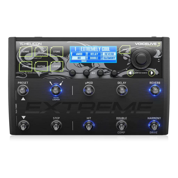 TC-Helicon VoiceLive 3 Extreme Guitar and Vocal Effects Processor Pedal