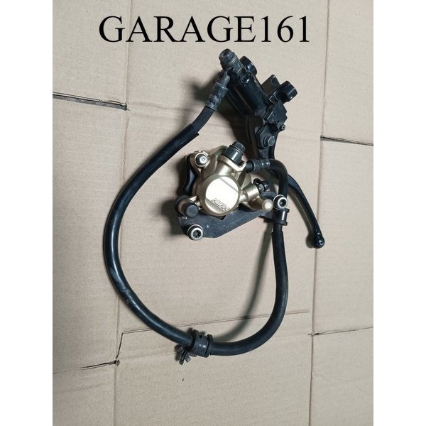 MASTER KALIPER REM DEPAN SONIC 150 R ORIGINAL POMPA OLI PALA BABI KALIPER DEPAN SONIC 150 R