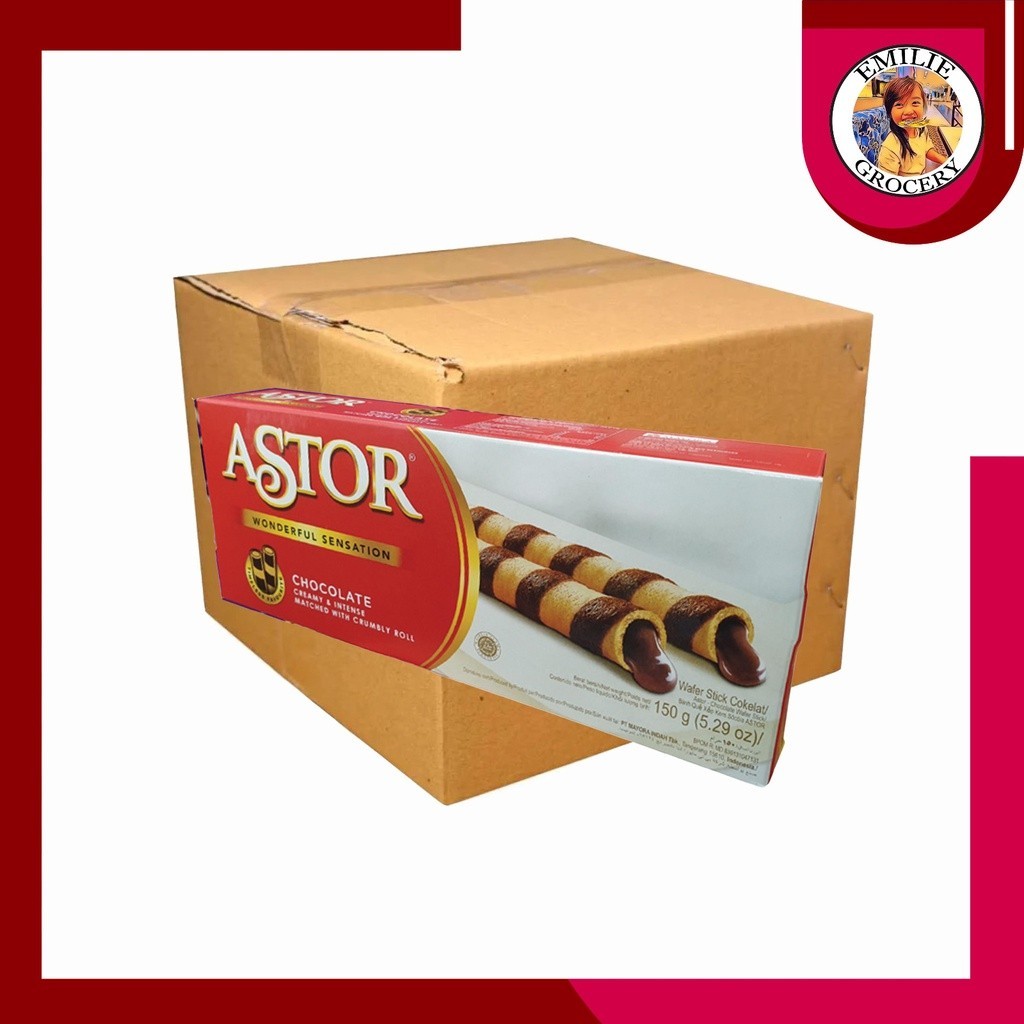 

Astor Wafer Stick Double Coklat Kotak Box 150gr 150gram 150 gram