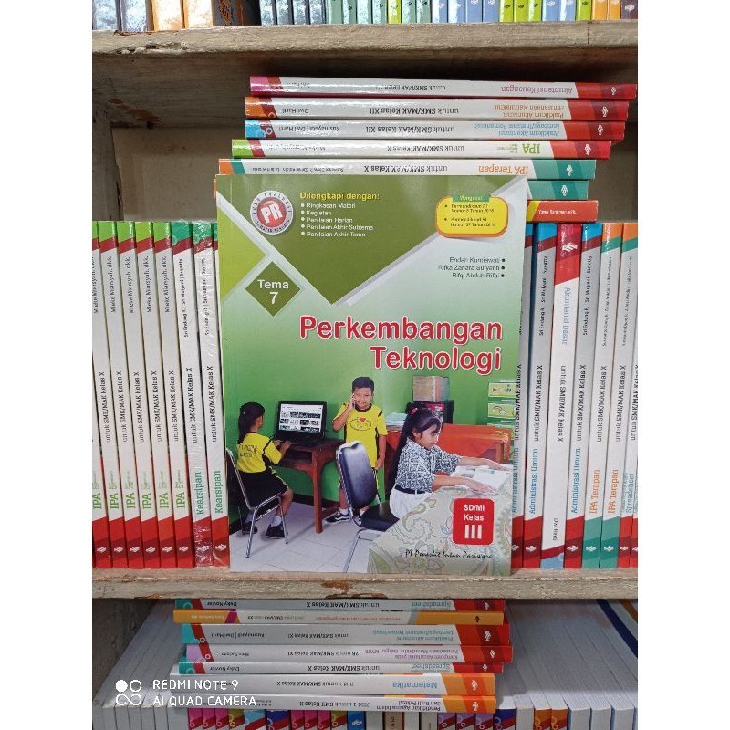 Buku PR Tematik Kelas 3 Tema 7