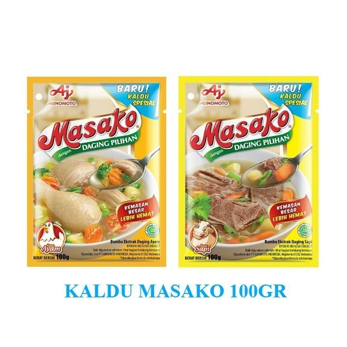 

[EJC] [100gr] MASAKO AYAM & SAPI 100gr Kaldu ayam Kaldu Sapi Bumbu Penyedap