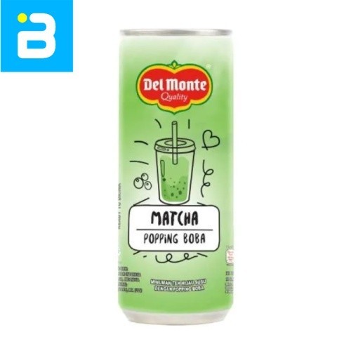 

Del Monte Matcha Popping Boba 240ML