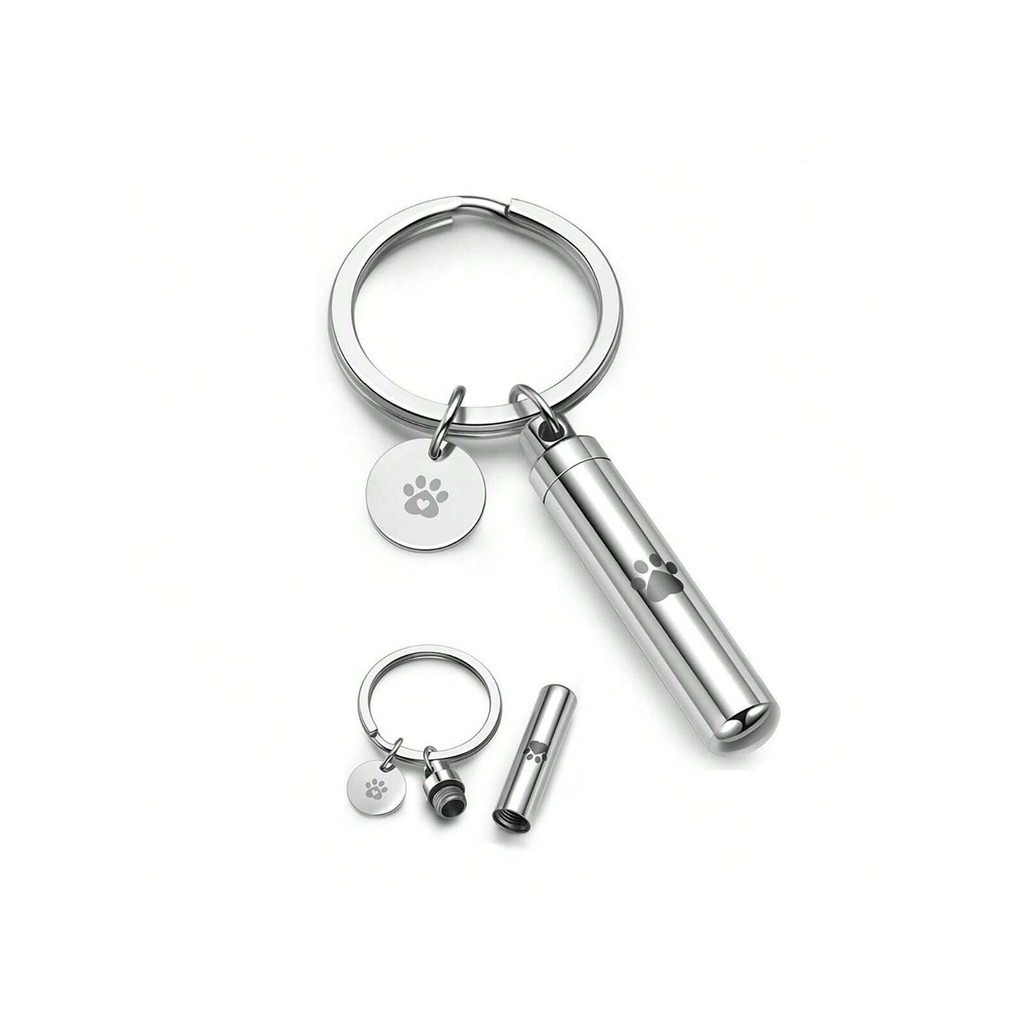 European and American hot selling cylinder cinerary jewelry simple perfume bottle pet cinerary box o