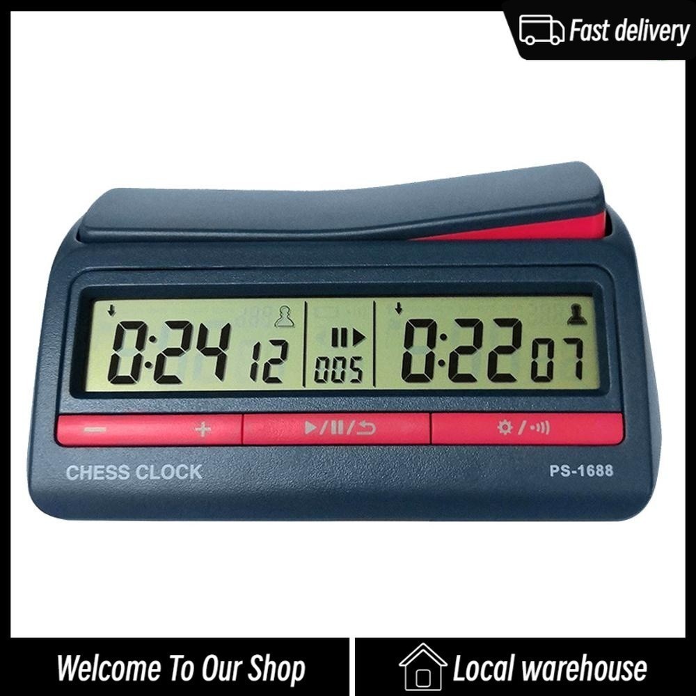 [Pengiriman Cepat] Jam Catur Chinese Chess / Go / Catur Game Timer Jam Game Timer Catur Waktu Digita