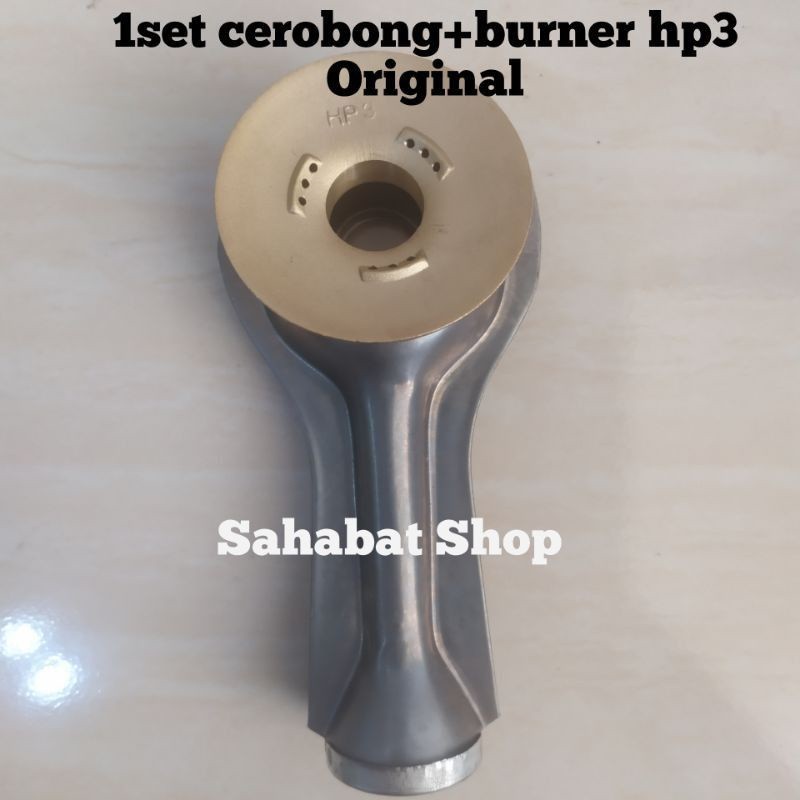 Spare part kompor gas Hitachi Tdc todachi Sanken Rlitachi CEROBONG BURNER KUNINGAN SUMBU KOMPOR GAS