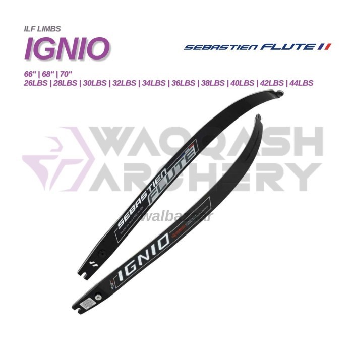 SEBASTIEN FLUTE IGNIO ILF LIMBS Recurve Bow Original