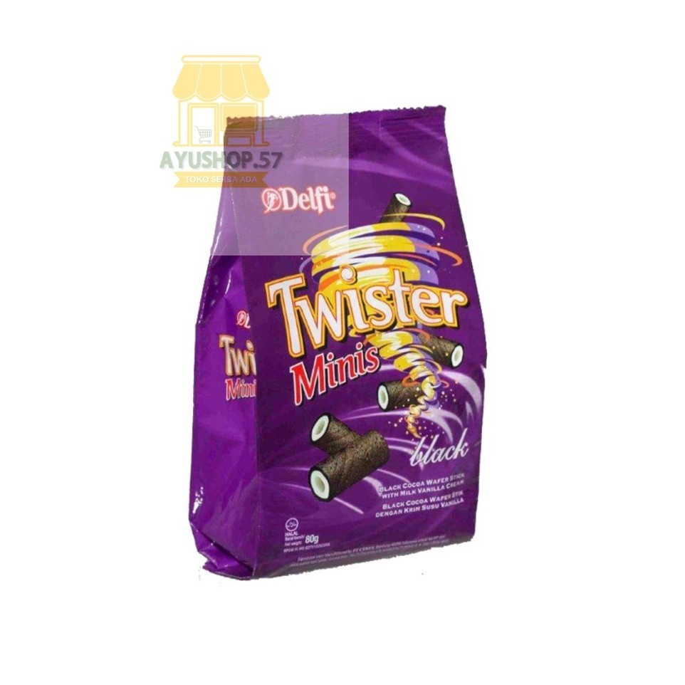 

TWISTER MINIS - BLACK - AYUSHOP57