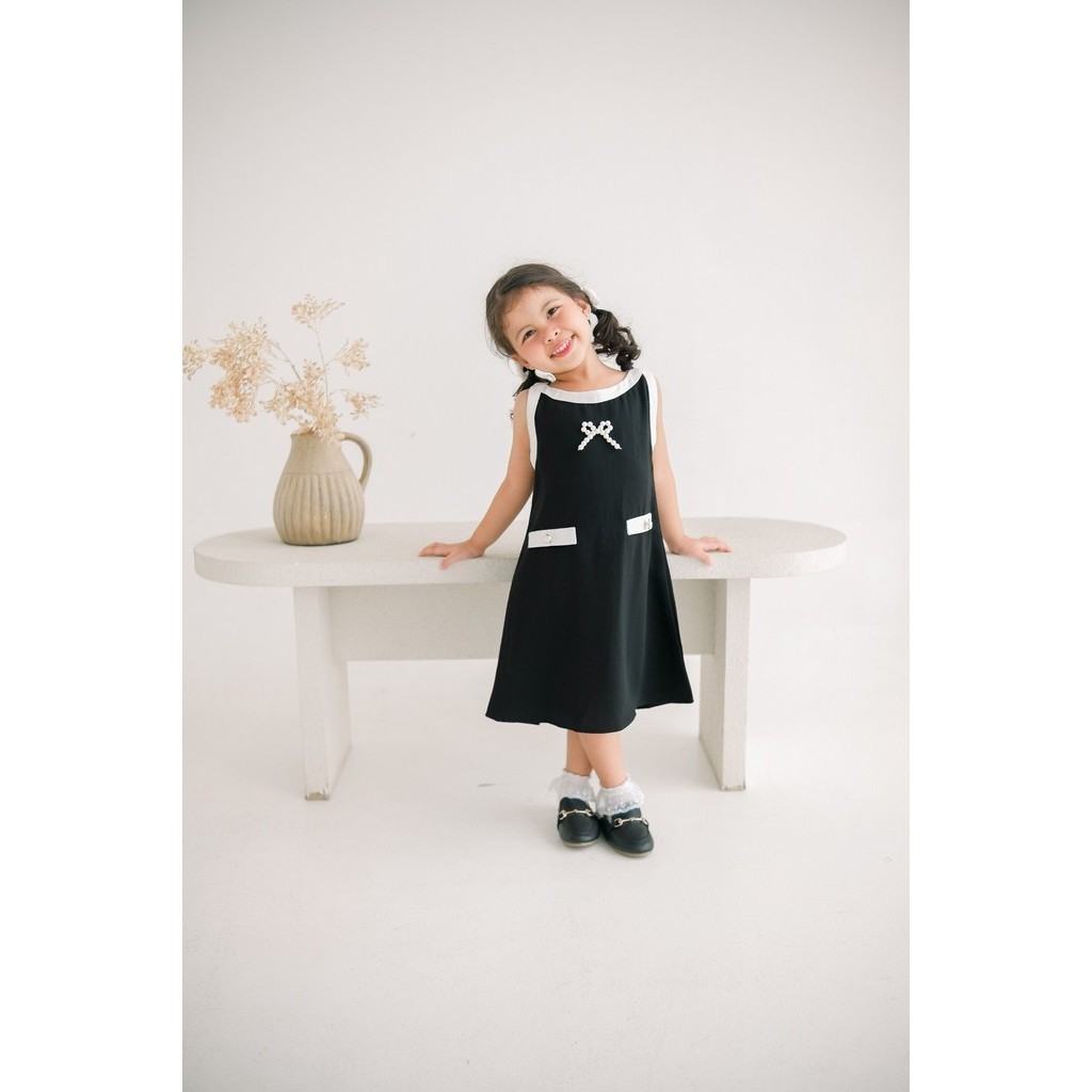Classic Black Dress / Kids Dress / Black dress / Dress anak korea