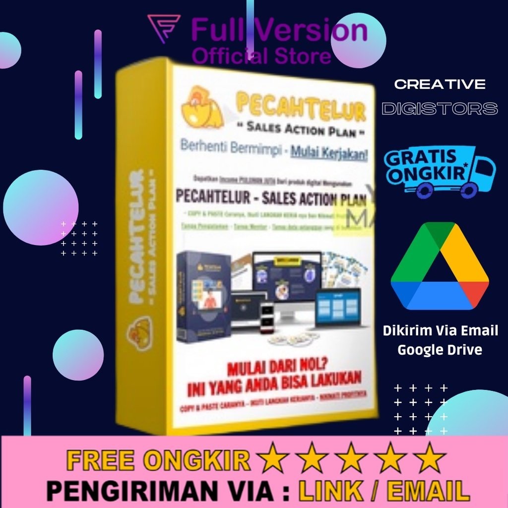 PECAH TELUR SALES ACTION PLAN - Strategi Berjualan Produk Digital