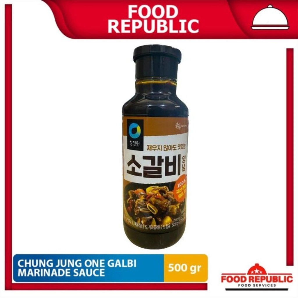 

Chung Jung One Beef Galbi Sauce Marinade 500 Gr Saus Marinasi Ribs Bbq