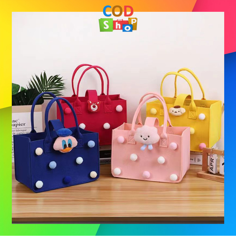 

COD - T6328 Goodie Bag / Tas Souvenir Ulang Tahun / Goodie Bag Kartun Lucu / Souvenir Bag Birthday
