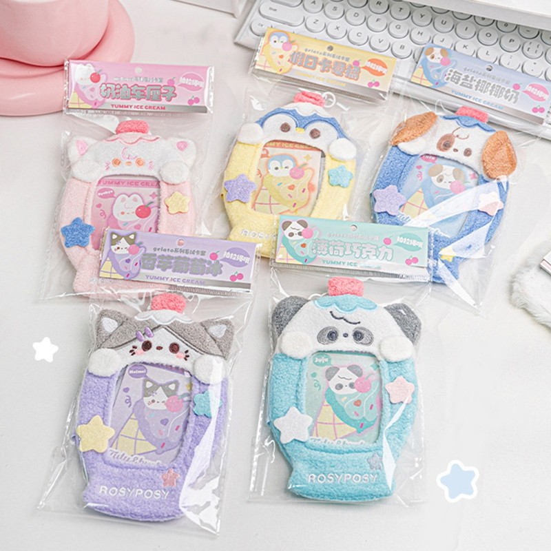 

Idol Photocards Holder Kawaii Kpop Photocard Organizer Photo Card Protector Cards Sleeves School Sta