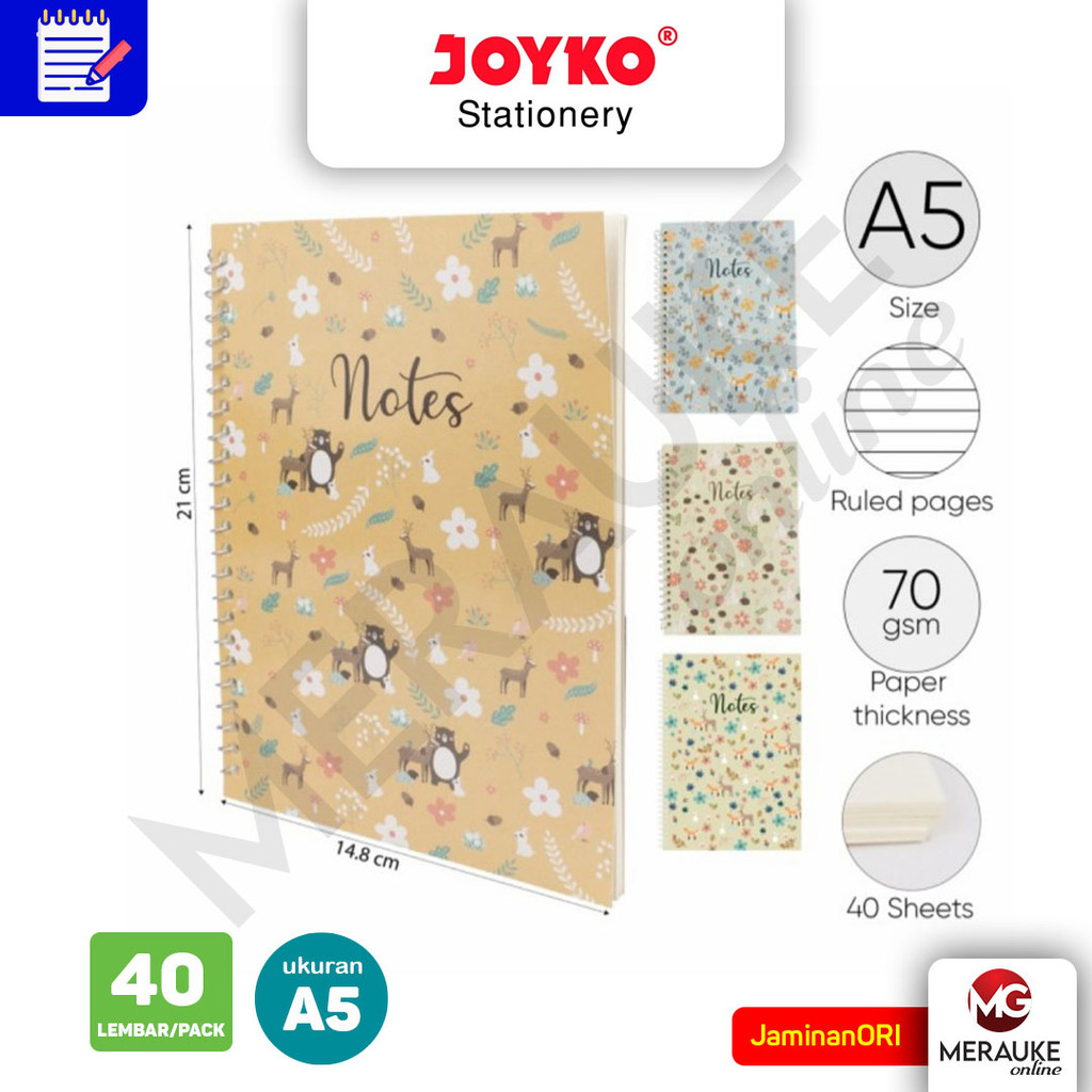 

JOYKO Buku Tulis Catatan Bergaris / Ruled Notebook NB-689