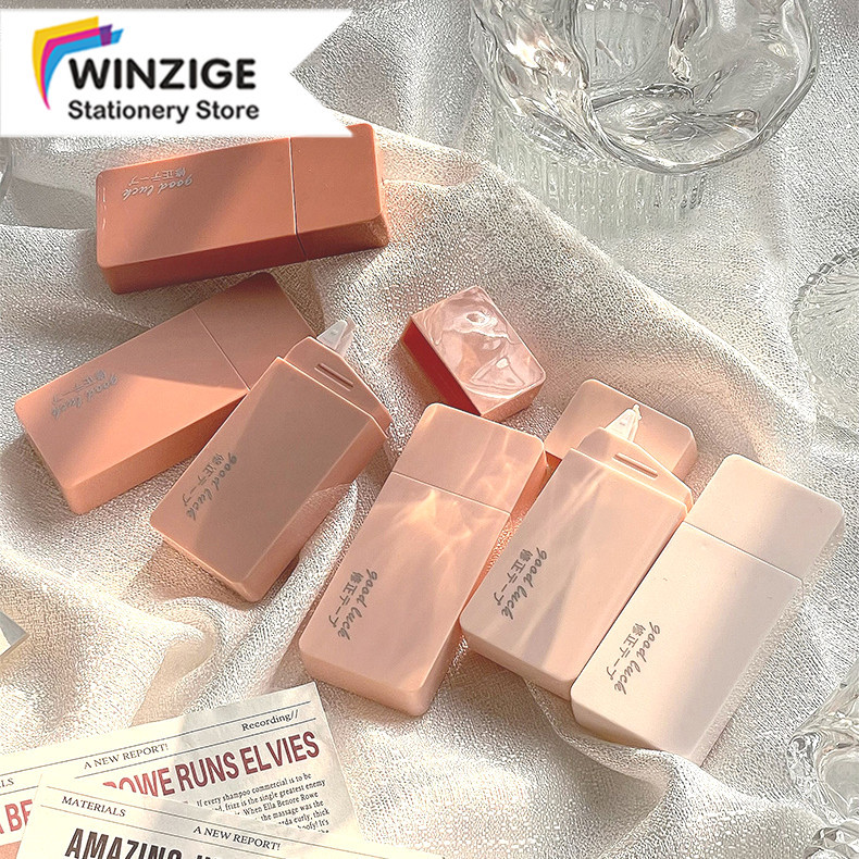 

Winzige Set 6 Pita Koreksi Tip Ex Kertas Lucu Correction Tape Morandi Aesthetic Stationery Alat Tulis