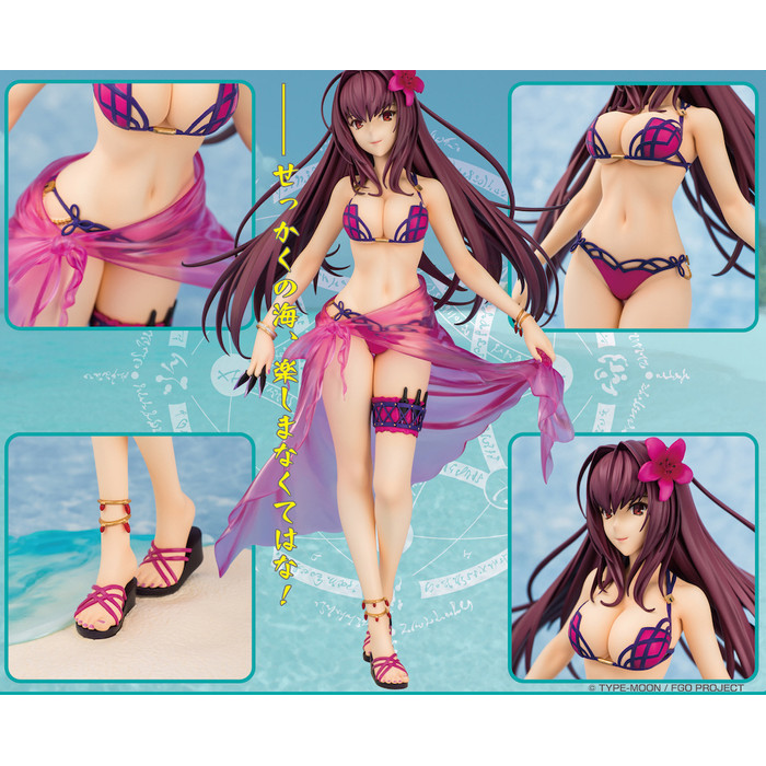 (Pre Order) Figure Fate Grand Order - Assassin / Scathach Swimsuit Ver. (PLUM)