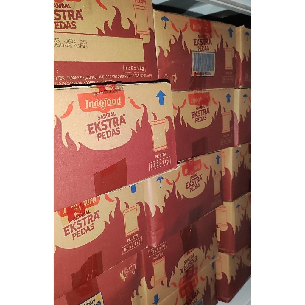 

Indofood Sambal Extra Pedas 1kg DUS