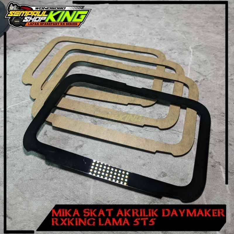Mika skat Akrilik Demeker lampu Kotak 5T5 Rx king Old rxking lama kotak 5t5