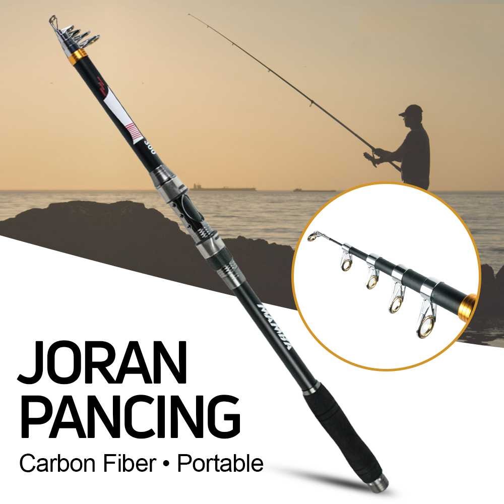 Joran Pancing Antena Joran Pancing Laut Serat Karbon Portabel