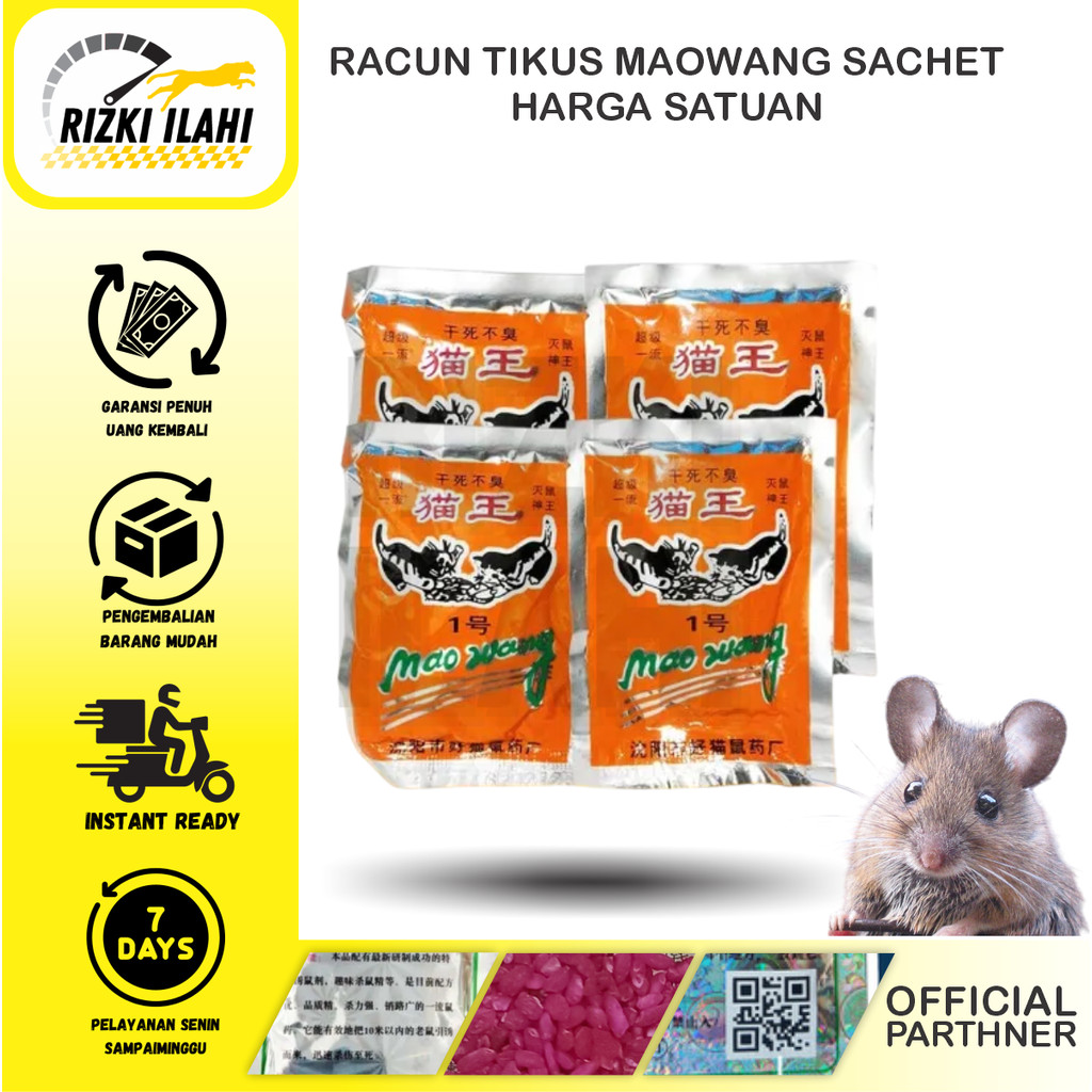 Racun Tikus MaoWang Pembunuh Tikus Ampuh Mao Wang