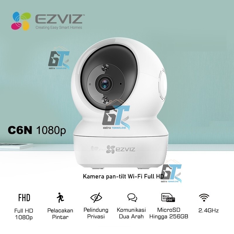 CCTV wifi EZVIZ CCTV Wireless Indoor 2MP 1080p /Babycam Ezviz (READY STOCK)