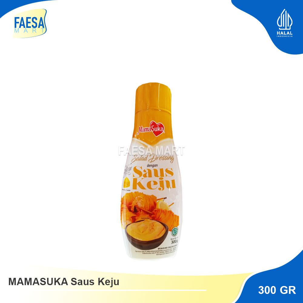 

MAMASUKA Saus Keju 300gr (Botol)