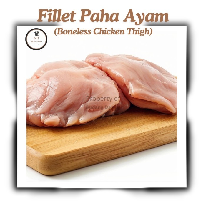 

Paha Ayam Fillet Boneless 1kg dan 500gr | Gudang Daging