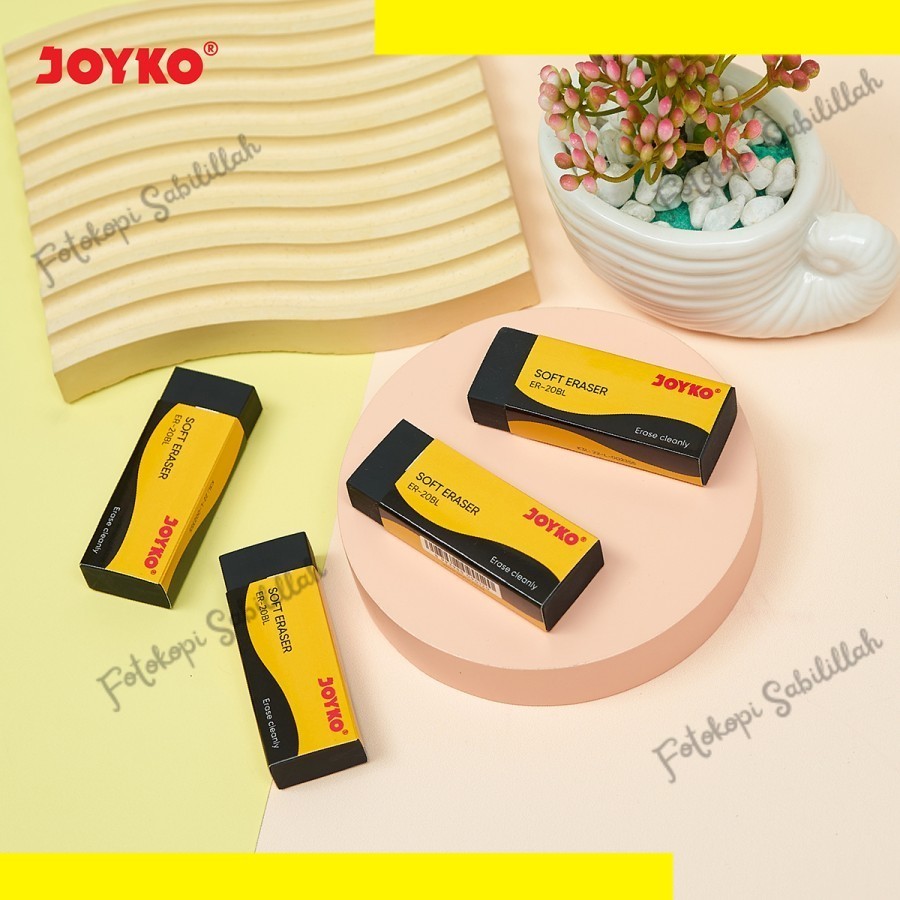 

Eraser / Penghapus Joyko ER-20BL Besar / Setip Joyko Besar Hitam ER 20BL (pcs)