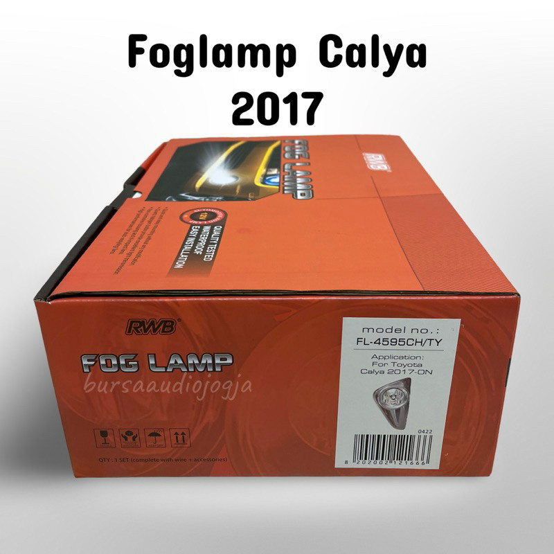 FOGLAMP LAMPU KABUT TOYOTA CALYA SIGRA 2017
