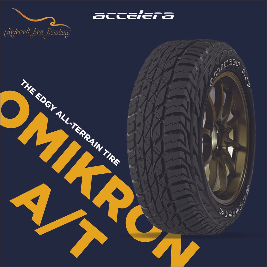 Ban Mobil ACCELERA Omikron A/T 285/40 R22 Ban Mobil All New Pajero Fortuner