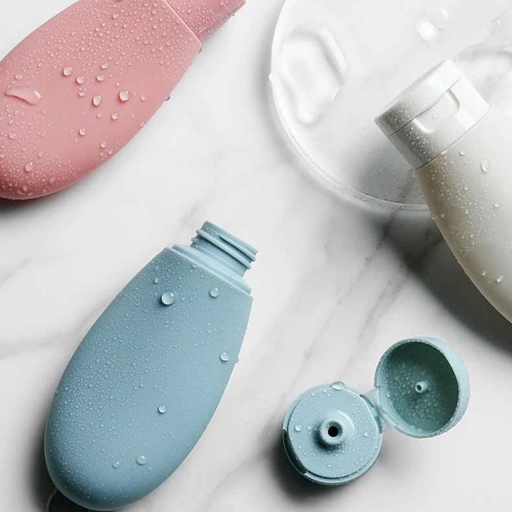 BOTOL SABUN LOTION TRAVELLING WADAH TEMPAT SABUN CAIR DAN SHAMPOO TEBAL