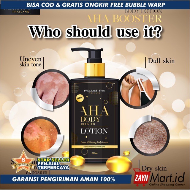 AHA BODY BOOSTER LOTION BODYLOTION HANDBODY 250ml