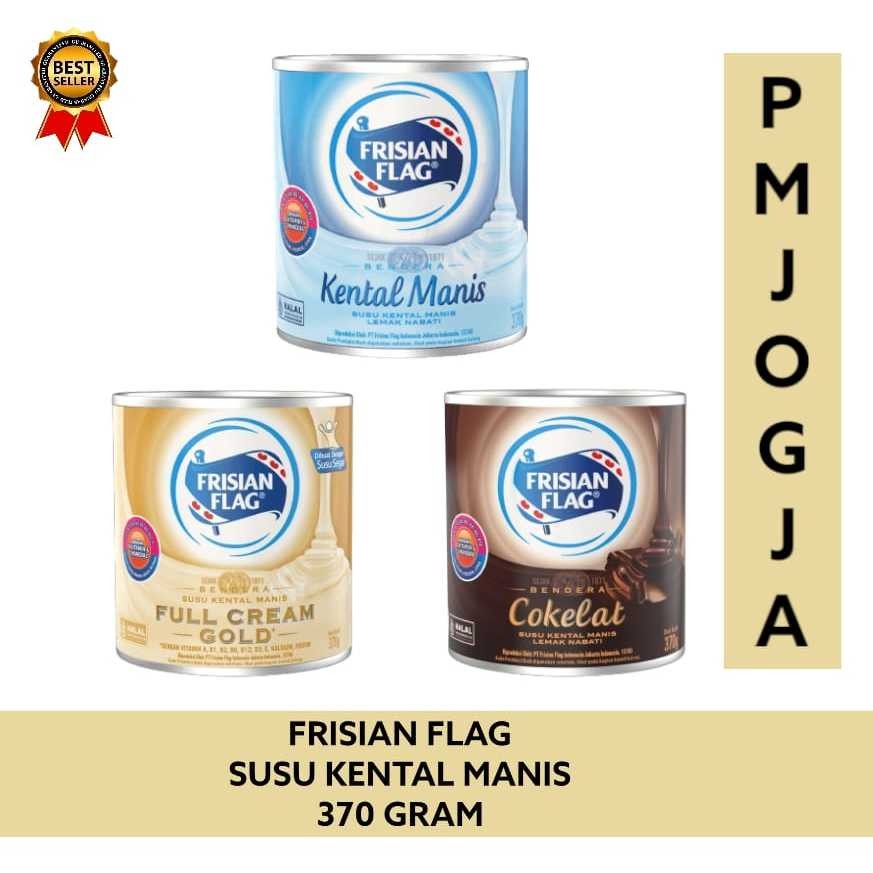 

FRISIAN FLAG SUSU KENTAL MANIS COKLAT 370 GRAM KALENG