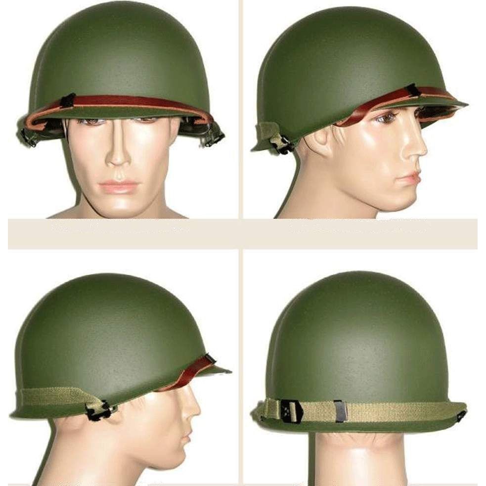 WWII US ARMY M1 GREEN HELMET