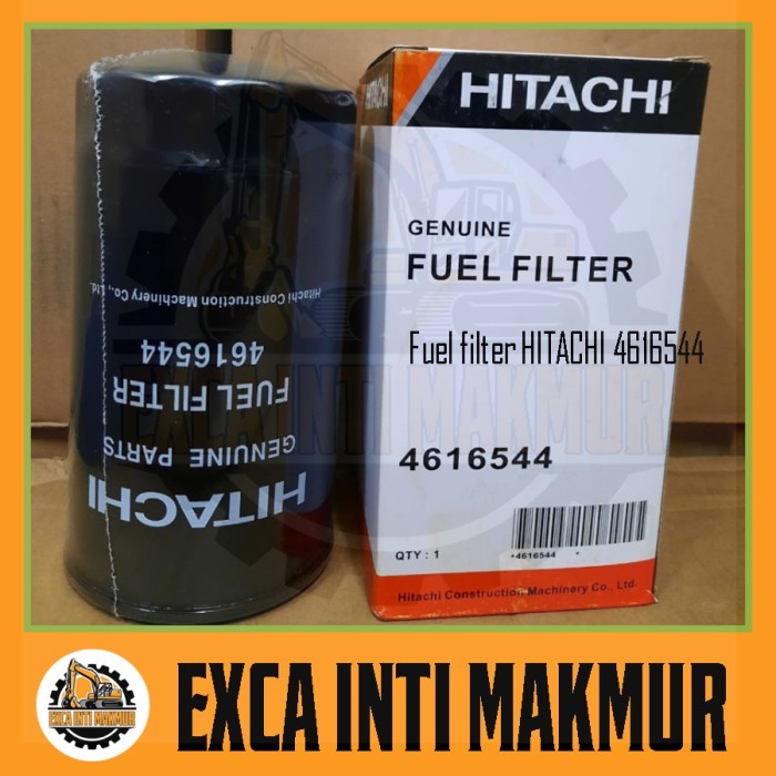 Fuel filter 4616544 Hitachi Filter Solar Bawah Hitachi 4616544 Sparepart Alat Berat Excavator