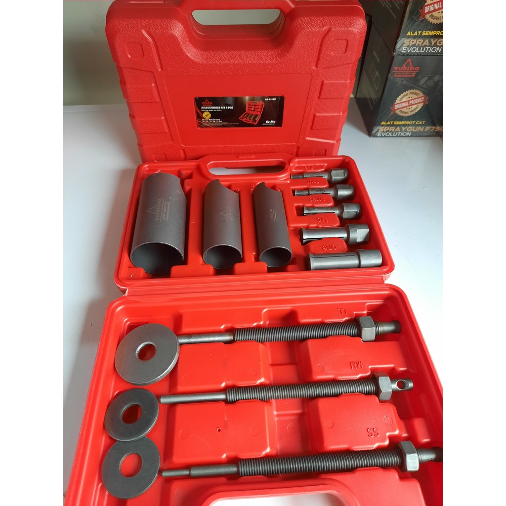 GRIP ON TREKER BEARING PULLER SET DISASSEMBLER SET 5 PCS TREKER BEARING PULLER