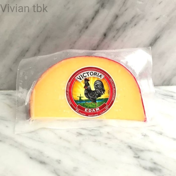 

vv Keju Edam | Edam Cheese Portion 300GR - Victoria