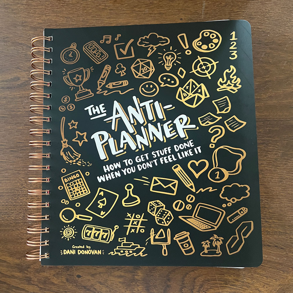 

The Anti Planner Notebook Anti Planner Tagbook How to Get Sh*t Done When You Don’t Feel Like It 2024 ADHD Planner for Adults